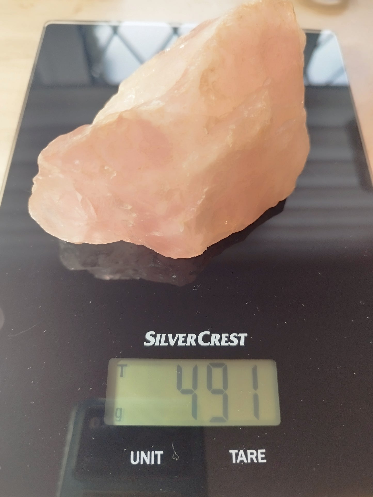 Rose Quartz raw 491g