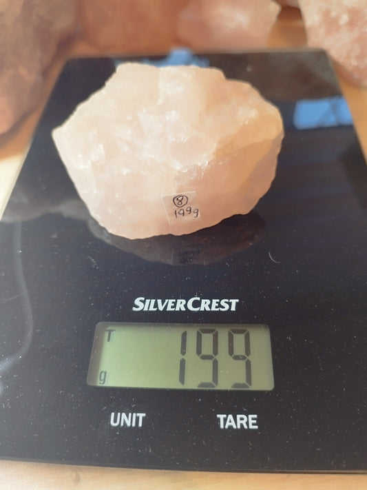 Rose Quartz Raw 199g