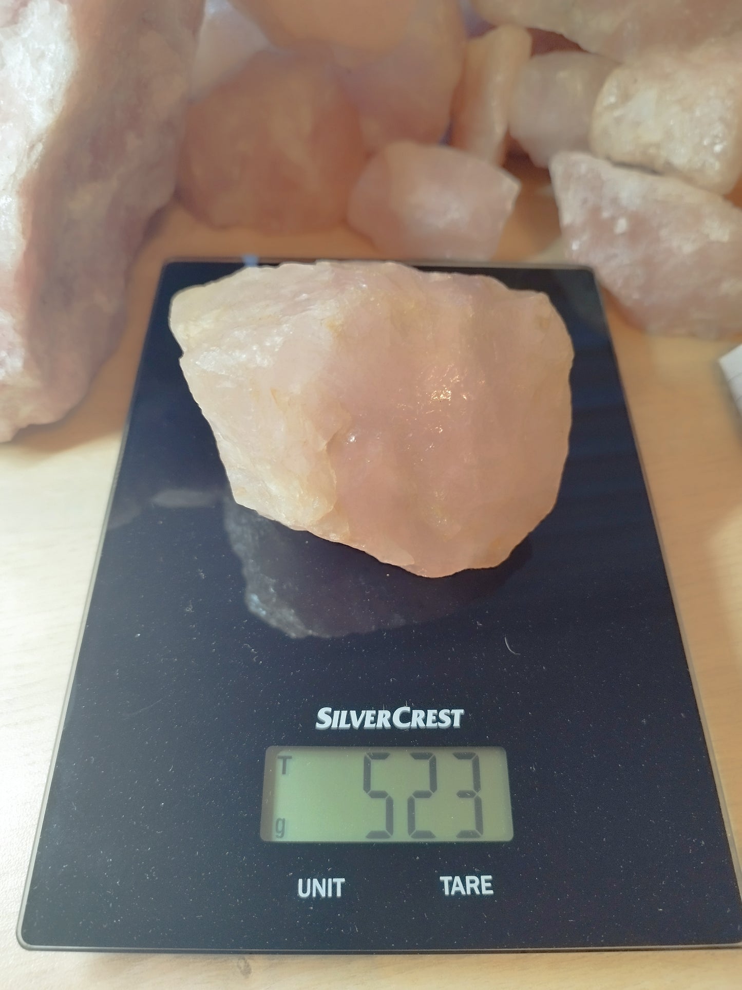 Rose Quartz Raw 523g